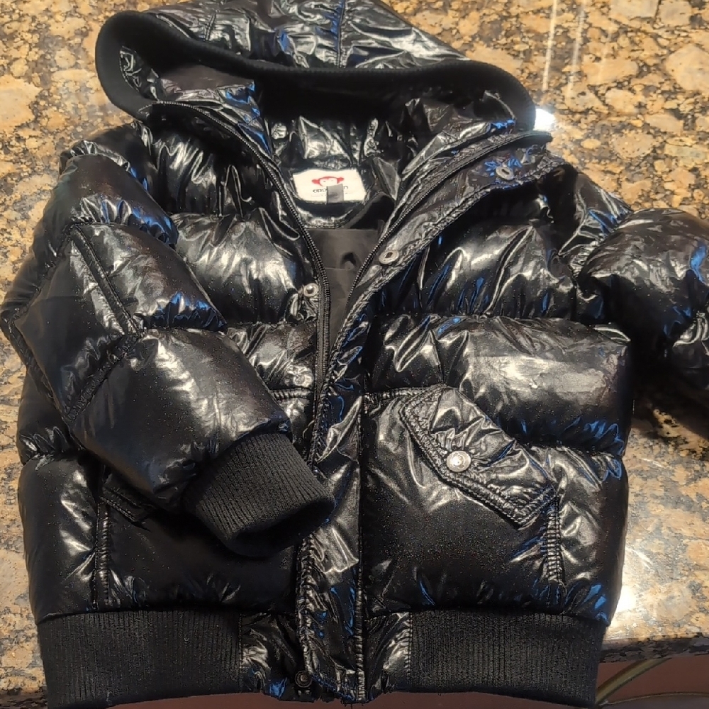 Appaman Glossy Black Jacket